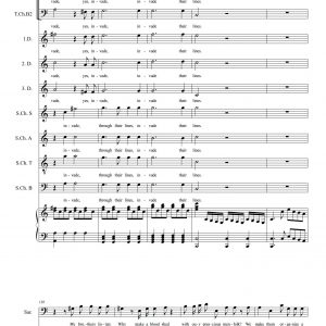 Z2 Vocal Score for piano and voices The Labyrinth - The second part of Magic Flute