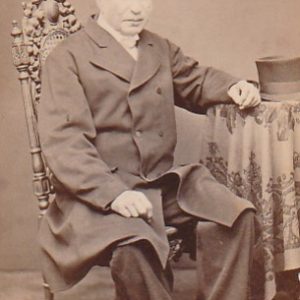 Foto von Jakob I Ellenberger sitzend