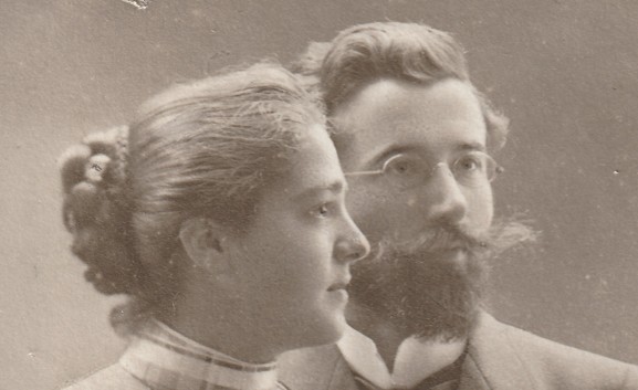 Foto von Jakob Heinrich Ellenberger und Frieda Ellenberger geb. Schmutz